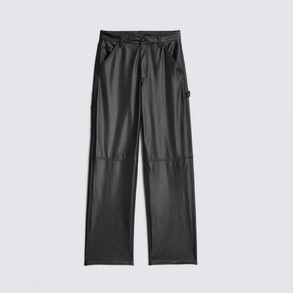 rag & bone Sid Faux Leather Carpenter Pant - Picture 4 of 6